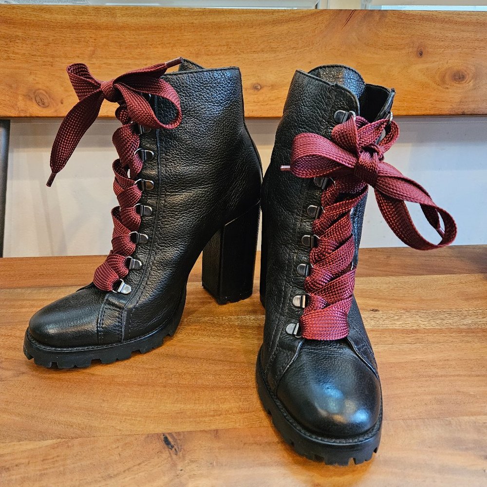 Schutz Zhara Lace Up Boot